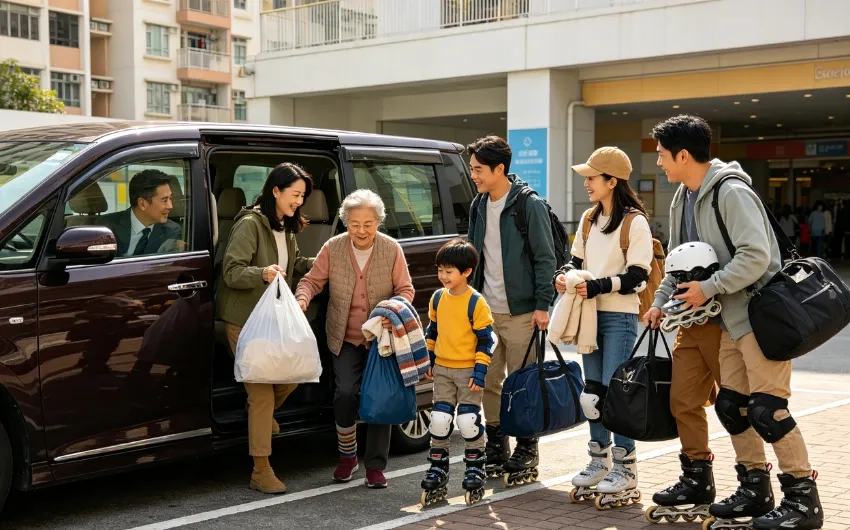 溜冰達人都在用,你還不知道的六人的士溜冰接送攻略:一車載齊裝備、避開停車場混亂!
