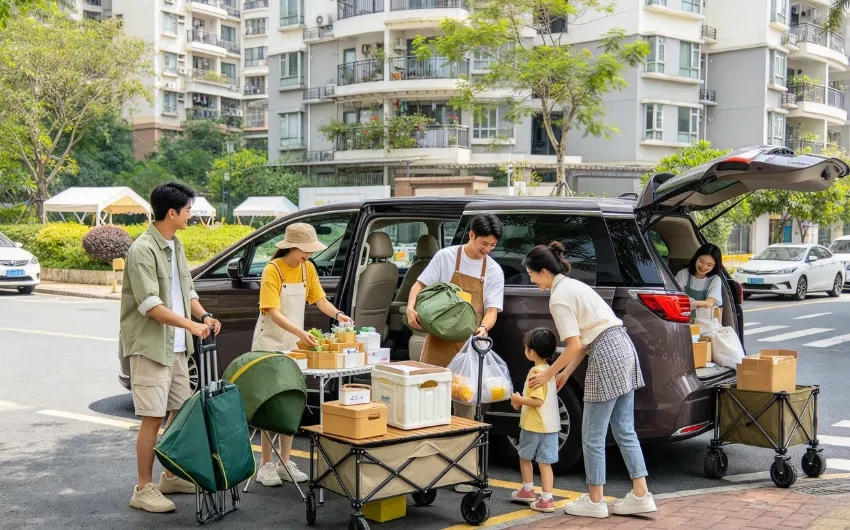 手作蠟燭檔主實測:第一年分兩架的士漏貨,第二年改約六人的士一車載齊人貨,落車即開檔