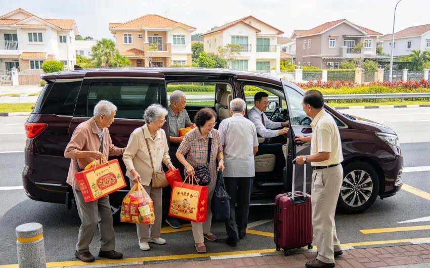 同鄉會、宗親會返鄉探親，機場接送收費團體接送全拆解：90%團體都在用嘅「一部車接齊人同行李」攻略，手信特產一車載齊，你仲未跟上？