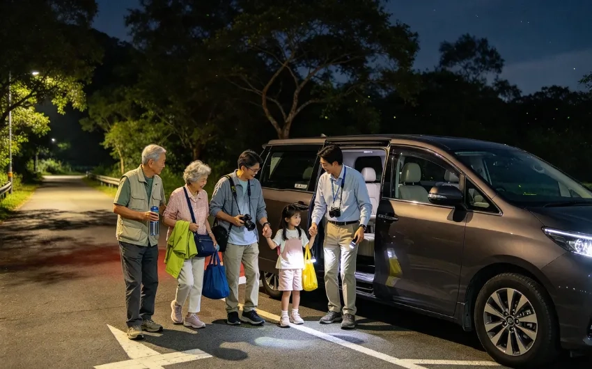 「一家人夜賞螢火蟲」忽略「的士預約接送」?散場隨時「有家歸不得」!