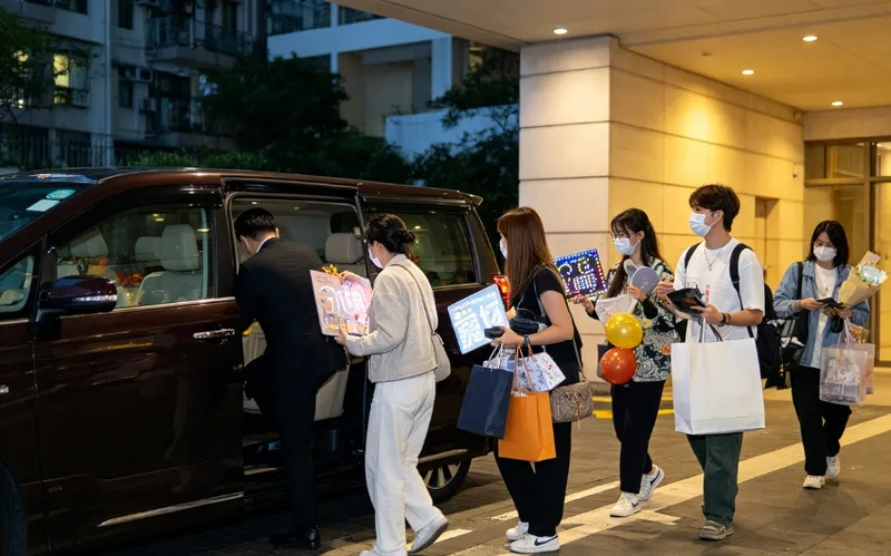 韓國女團延誤兩小時六座車零爭執