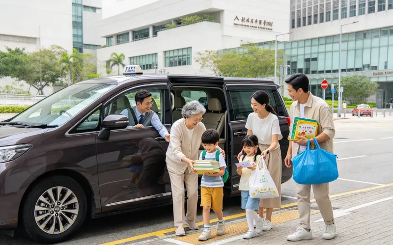圖書館日「狼狽」？六座的士「一車搞掂」！