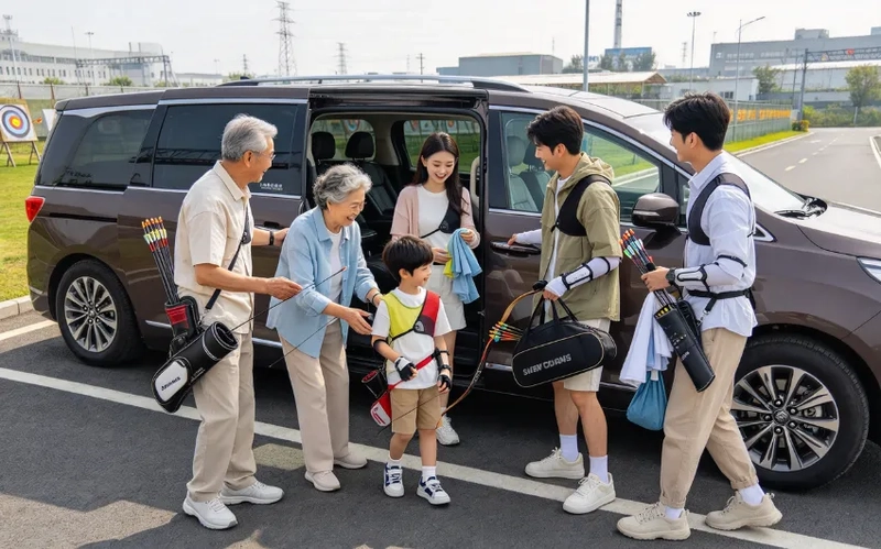 射箭場六人的士一車過，你仲未知？