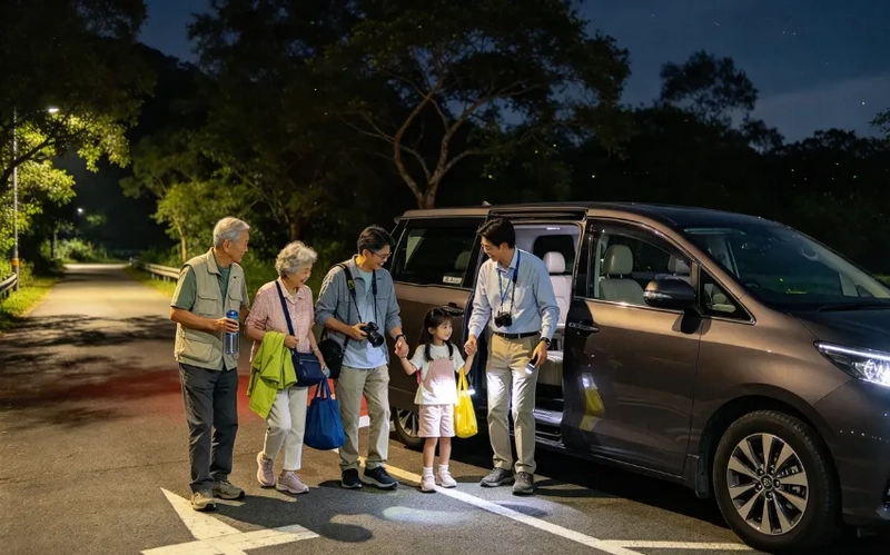 「夜賞螢火蟲」忽略接送？散場隨時「有家歸不得」！