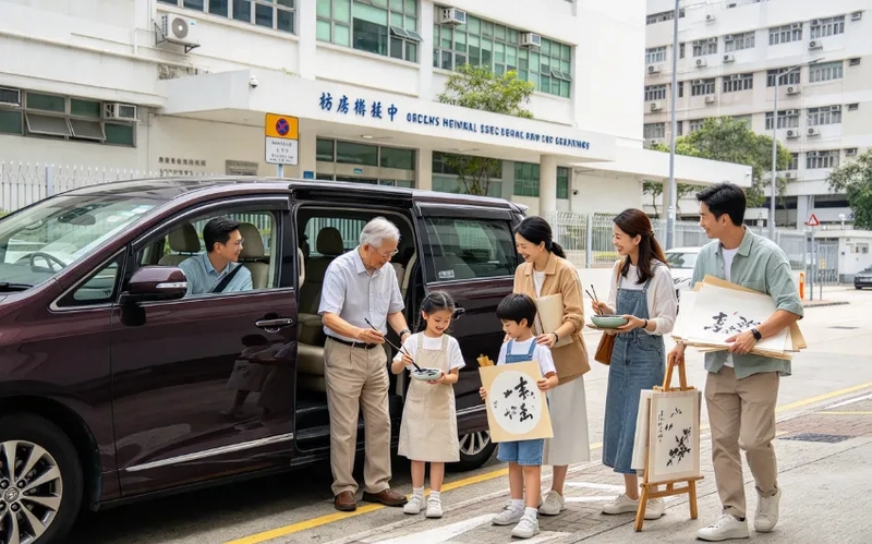 內行人都用6座的士接送書畫班，你還在揸車？